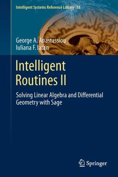 Intelligent Routines II (eBook, PDF) - Anastassiou, George A.; Iatan, Iuliana F.