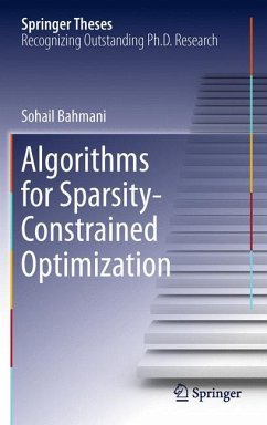 Algorithms for Sparsity-Constrained Optimization (eBook, PDF) - Bahmani, Sohail