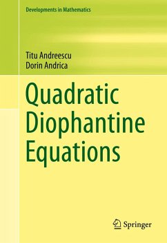 Quadratic Diophantine Equations (eBook, PDF) - Andreescu, Titu; Andrica, Dorin