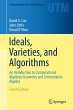 Ideals, Varieties, and Algorithms... - Bild 1