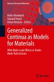 Generalized Continua as Models for Materials (eBook, PDF)