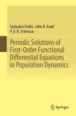 Periodic Solutions of First-Order Functional Differential Equations in Population Dynamics (eBook, PDF)
