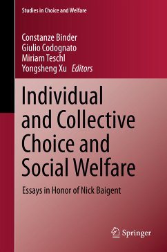 Individual and Collective Choice and Social Welfare (eBook, PDF)