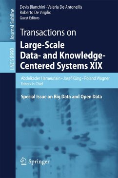 Transactions on Large-Scale Data- and Knowledge-Centered Systems XIX (eBook, PDF)