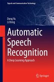 Automatic Speech Recognition (eBook, PDF)