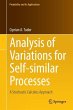 Analysis of Variations for Self-similar... - Bild 1