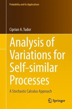 Analysis of Variations for Self-similar Processes (eBook, PDF) - Tudor, Ciprian