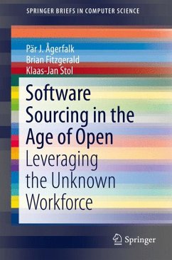 Software Sourcing in the Age of Open (eBook, PDF) - Ågerfalk, Pär J.; Fitzgerald, Brian; Stol, Klaas-Jan