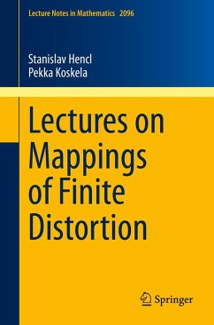 Lectures on Mappings of Finite Distortion (eBook, PDF) - Hencl, Stanislav; Koskela, Pekka
