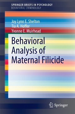 Behavioral Analysis of Maternal Filicide (eBook, PDF) - Shelton, Joy Lynn E.; Hoffer, Tia A.; Muirhead, Yvonne E.