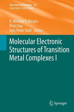 Molecular Electronic Structures of Transition Metal Complexes I (eBook, PDF)