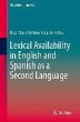 Lexical Availability in English and... - Bild 1