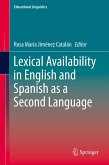 Lexical Availability in English and Spanish as a Second Language (eBook, PDF)