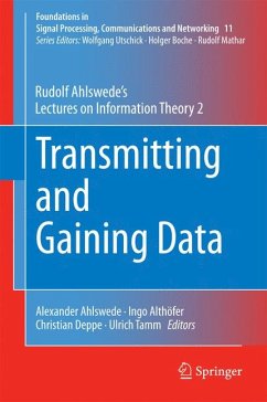 Transmitting and Gaining Data (eBook, PDF) - Ahlswede, Rudolf