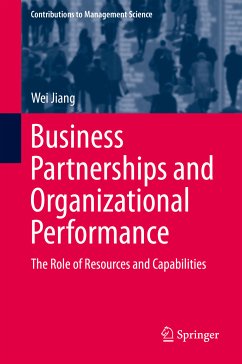 Business Partnerships and Organizational Performance (eBook, PDF) - Jiang, Wei