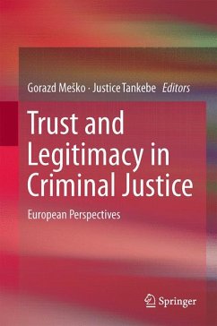 Trust and Legitimacy in Criminal Justice (eBook, PDF)