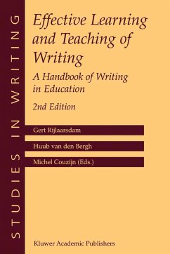 Effective Learning and Teaching of Writing (eBook, PDF)