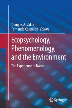 Ecopsychology, Phenomenology, and the Environment (eBook, PDF)