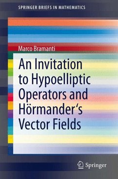 An Invitation to Hypoelliptic Operators and Hörmander's Vector Fields (eBook, PDF) - Bramanti, Marco