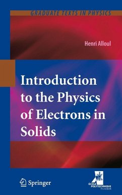 Introduction to the Physics of Electrons in Solids (eBook, PDF) - Alloul, Henri