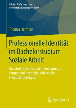 Professionelle Identität im Bachelorstudium Soziale Arbeit (eBook, PDF) - Harmsen, Thomas