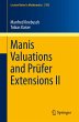 Manis Valuations and Prüfer Extensions... - Bild 1