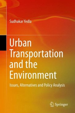 Urban Transportation and the Environment (eBook, PDF) - Yedla, Sudhakar