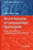 Recent Advances in Computational Optimization (eBook, PDF)