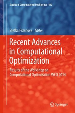 Recent Advances in Computational Optimization (eBook, PDF)