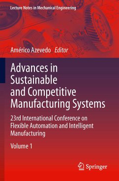 Advances in Sustainable and Competitive Manufacturing Systems (eBook, PDF)