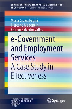 e-Government and Employment Services (eBook, PDF) - Fugini, Maria Grazia; Maggiolini, Piercarlo; Valles, Ramon Salvador