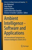 Ambient Intelligence - Software and Applications (eBook, PDF)