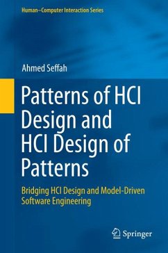 Patterns of HCI Design and HCI Design of Patterns (eBook, PDF) - Seffah, Ahmed