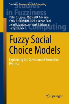 Fuzzy Social Choice Models (eBook, PDF) - C. Casey, Peter; B. Gibilisco, Michael; A. Goodman, Carly; Pook, Kelly Nelson; N. Mordeson, John; J. Wierman, Mark; D. Clark, Terry