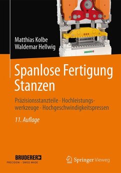 Spanlose Fertigung Stanzen (eBook, PDF) - Kolbe, Matthias; Hellwig, Waldemar