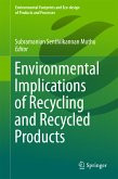 Environmental Implications of Recycling and Recycled Products (eBook, PDF)