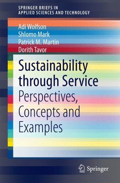 Sustainability through Service (eBook, PDF) - Wolfson, Adi; Mark, Shlomo; Martin, Patrick M.; Tavor, Dorith