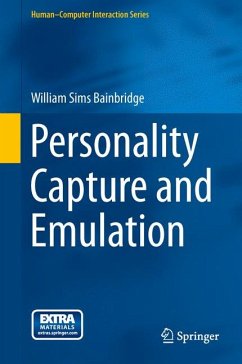 Personality Capture and Emulation (eBook, PDF) - Bainbridge, William Sims