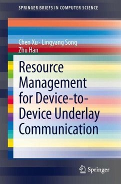 Cover Resource Management for Device-to-Device Underlay Communication (eBook, PDF)