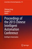 Proceedings of the 2015 Chinese Intelligent Automation Conference (eBook, PDF)