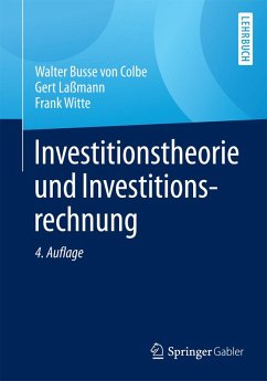 Investitionstheorie und Investitionsrechnung (eBook, PDF) - Busse Von Colbe, Walther; Laßmann, Gert; Witte, Frank