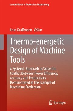 Cover Thermo-energetic Design of Machine Tools (eBook, PDF)