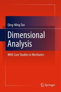 Dimensional Analysis (eBook, PDF) - Tan, Qing-Ming