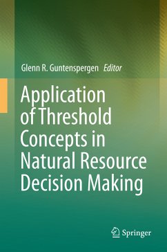 Application of Threshold Concepts in Natural Resource Decision Making (eBook, PDF)