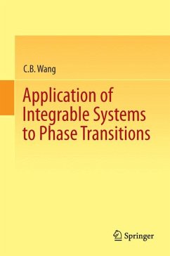 Application of Integrable Systems to Phase Transitions (eBook, PDF) - Wang, C.B.