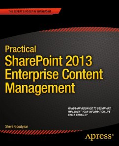 Practical SharePoint 2013 Enterprise Content Management (eBook, PDF) - Goodyear, Steve