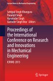 Proceedings of the International Conference on Research and Innovations in Mechanical Engineering (eBook, PDF)