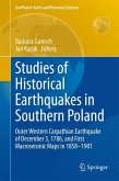 Studies of Historical Earthquakes in Southern Poland (eBook, PDF)