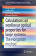Calculations on nonlinear optical... - Bild 1
