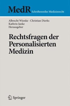Rechtsfragen der Personalisierten Medizin (eBook, PDF)